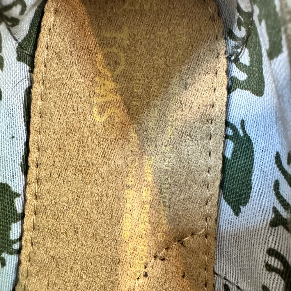 TOMS Women's Olive Alpargata Canvas Shoes 7 - Picture 5 of 7